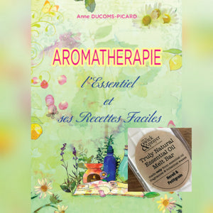 Livre Aromathérapie + Cire fondante aux huiles essentielles Néroli & Petitgrain L'essentiel Facile