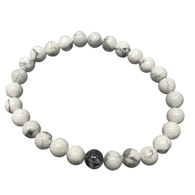 BRACELET JASPE BLANC - LA PAIX