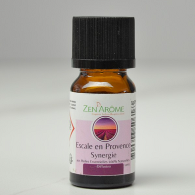 Synergie d'huiles essentielles Escale en Provence pour la diffusion -Zen arôme